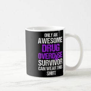 Caneca De Café Guerreiro Sobrevivente Consciente da Sobredose de