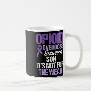 Caneca De Café Guerreiro Sobrevivente Consciente de Sobredose de