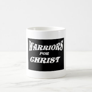 CANECA DE CAFÉ GUERREIROS PARA CHRIST-BLK
