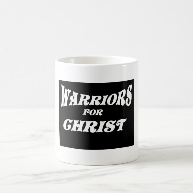 CANECA DE CAFÉ GUERREIROS PARA CHRIST-BLK (Centro)