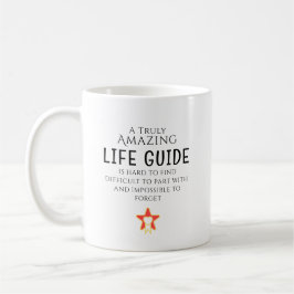 Caneca De Café Guia de Vida Incrível Presente Personalizado Difíc
