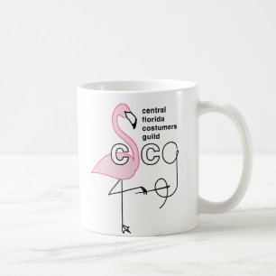 Caneca De Café Guilda central de Florida Costumers