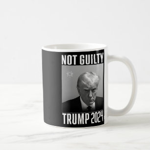 Caneca De Café Guilty Trump 2024 Não Votar Novamente 2024 Anti Tr
