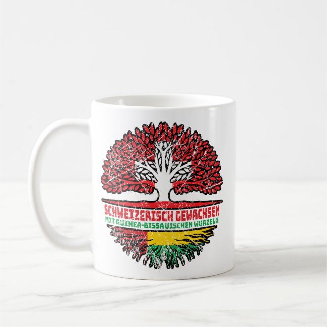 Caneca De Café Guiné-Bissau-bissauisch Schweizer Schweiz (Esquerda)