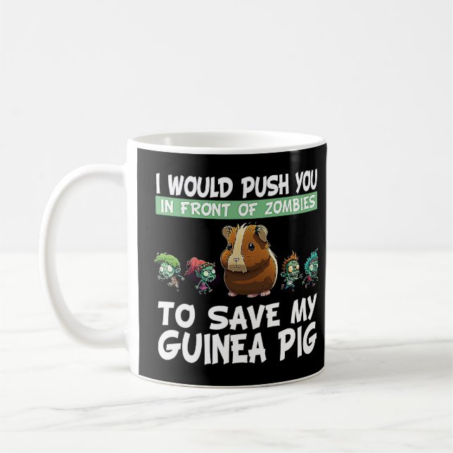 Caneca De Café Guiné Mãe Pai Engraçado Piggy Lover Chew Cage 10 (Esquerda)