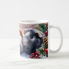 Caneca De Café Guiné Pigs Winter Wonderland