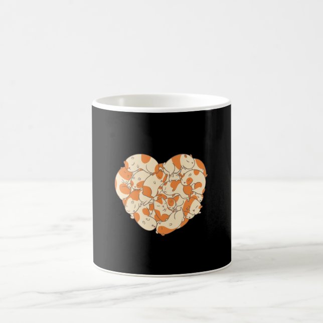 Caneca De Café Guinea pigs heart (Centro)
