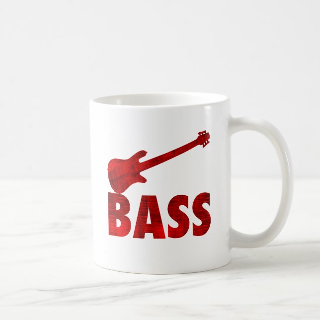 Caneca De Café Guitarra baixa (Direita)