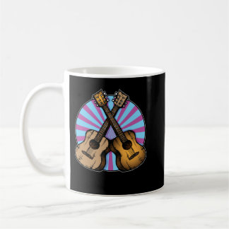 Caneca De Café Guitarras Cruzadas Beat