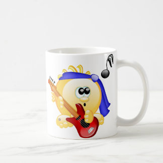 Caneca De Café Guitarrista da música