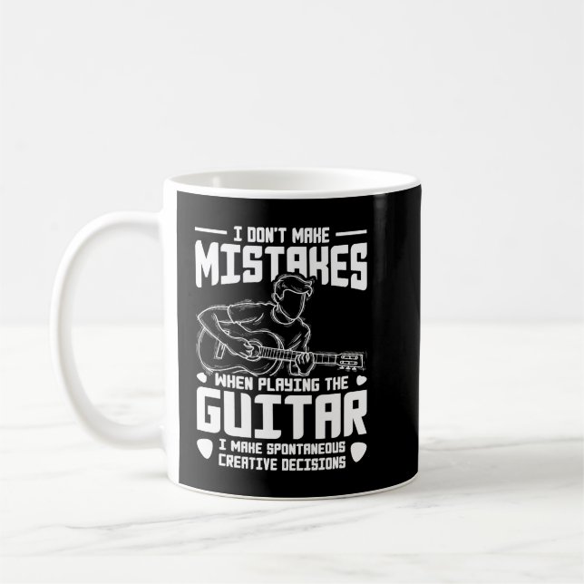 Caneca De Café Guitarrista Músico Guitarrista Guitarra Presente V (Esquerda)