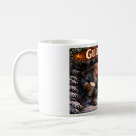 Caneca De Café Gully Gawk Icelandic Yule Lad postcard