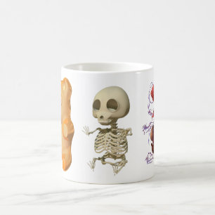 Caneca De Café Gummi Bear Anatomia Triptic Mug