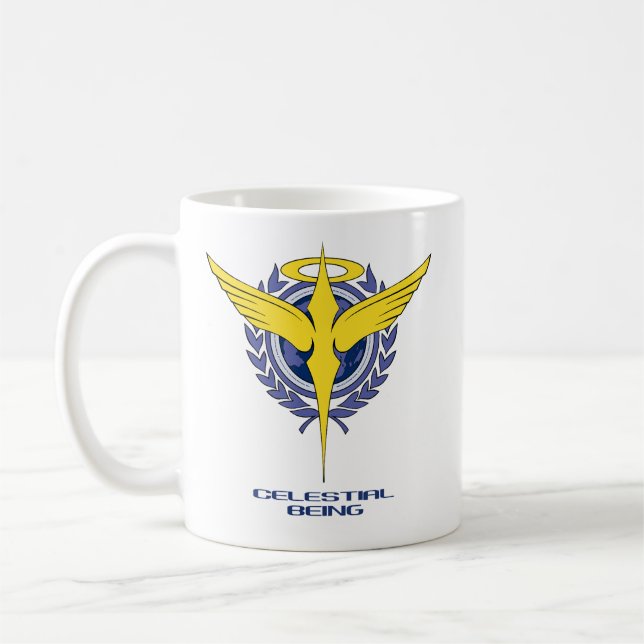 Caneca De Café Gundam 00 Celestial Being (Esquerda)