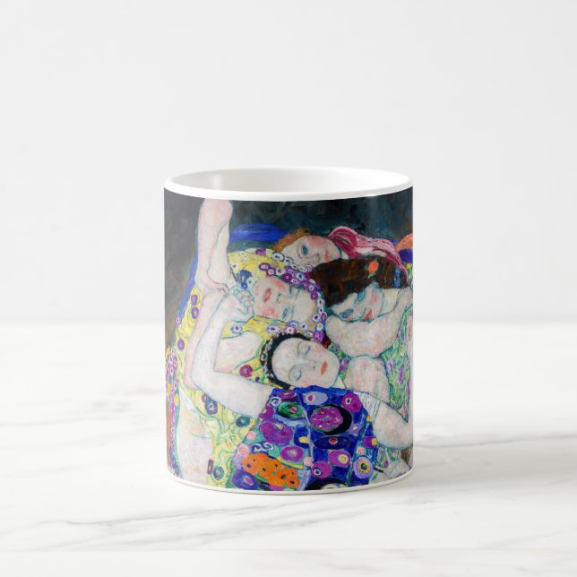 Caneca De Café Gustav Klimt - A Virgem (Centro)
