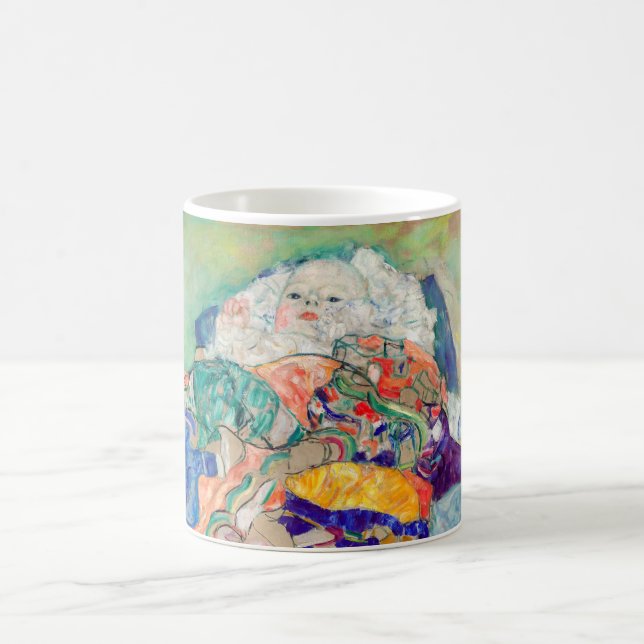 Caneca De Café Gustav Klimt - Bebê/Berço (Centro)