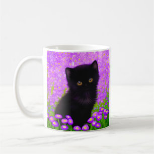 Caneca De Café Gustav Klimt Cat