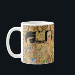 Caneca De Café Gustav Klimt - Expectativa, Frieze Stoclet<br><div class="desc">A Árvore da Vida,  Stoclet Frieze,  Esperança - Gustav Klimt,  Cartolina,  1909</div>