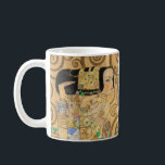 Caneca De Café Gustav Klimt - Expectativa, Frieze Stoclet<br><div class="desc">A Árvore da Vida, Stoclet Frieze, Esperança - Gustav Klimt, Cartolina, 1909</div>