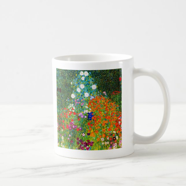 Caneca De Café Gustav Klimt , “ Farm Garden ” (Direita)