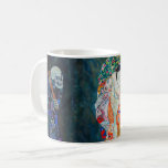 Caneca De Café Gustav Klimt - Morte e Vida<br><div class="desc">Morte e vida - Gustav Klimt,  Oil on Canvas,  1910-1915</div>