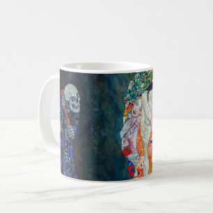 Caneca De Café Gustav Klimt - Morte e Vida