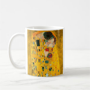 Caneca De Café Gustav Klimt O Beijo