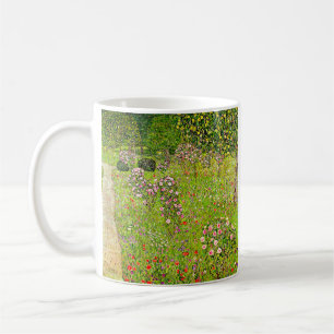 Caneca De Café Gustav Klimt Orchard com Rosas