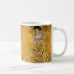Caneca De Café Gustav Klimt - Retrato de Adele Bloch-Bauer I<br><div class="desc">Retrato de Adele Bloch-Bauer I - Gustav Klimt,  Oil on Canvas,  1907</div>