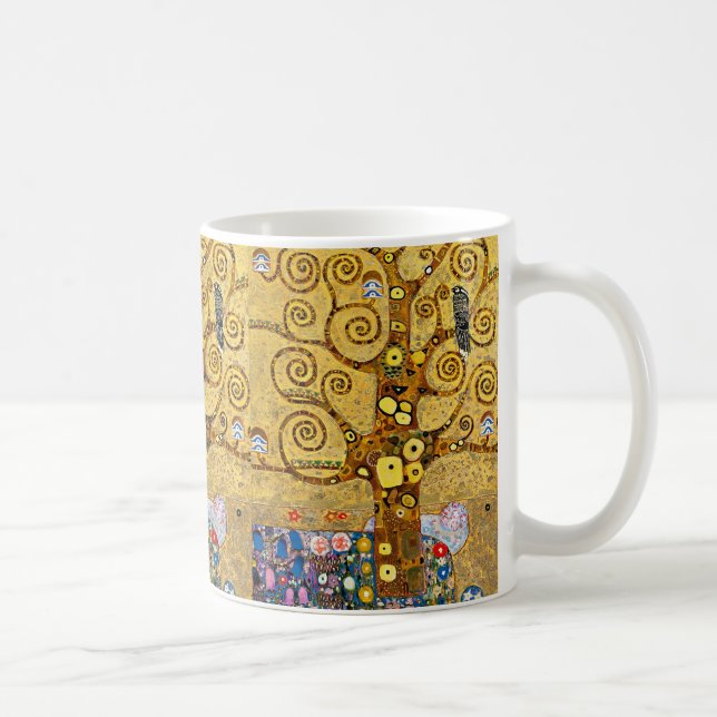Caneca De Café Gustav Klimt , The Tree of Life (Direita)