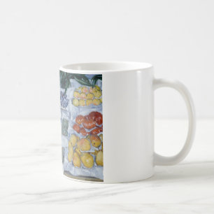 Caneca De Café Gustave Caillebotte - Fruta exibida em um suporte