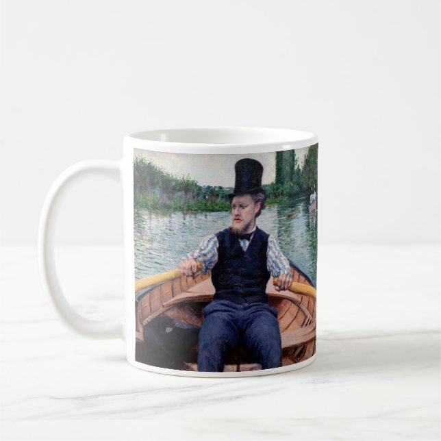 Caneca De Café Gustave Caillebotte - Partido Barco (Esquerda)
