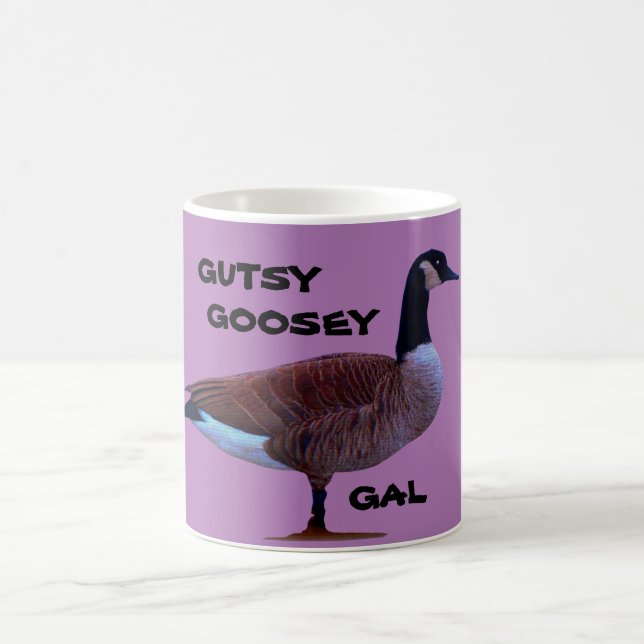 Caneca De Café Gutsy Goosey Gal Mug bonito (Centro)