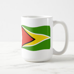 Caneca De Café Guyana Flag Mug