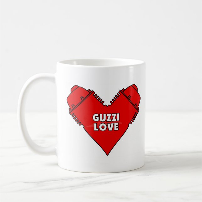 Caneca De Café Guzzi Love Mug (Esquerda)