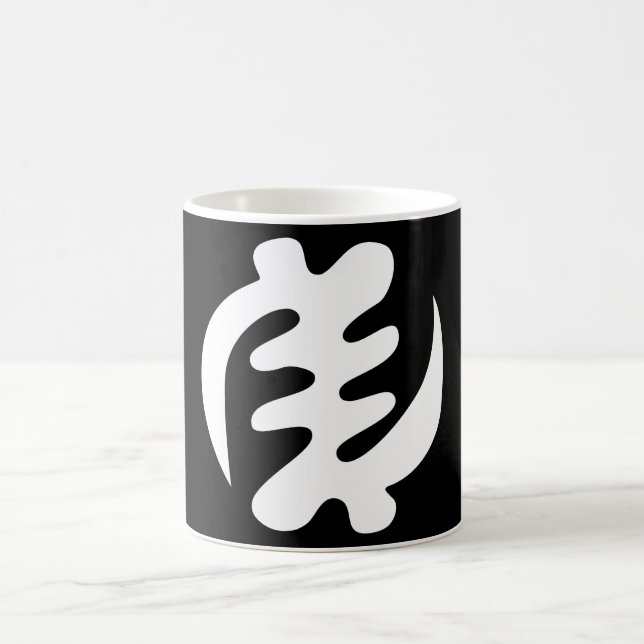 Caneca De Café Gye Nyame | Deus é Símbolo de Adinkra Supremo (Centro)