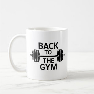 Caneca De Café Gym Barbell