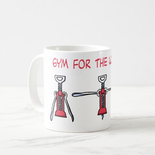 Caneca De Café Gym for the weekend (Frente Esquerda)