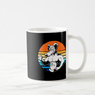 Caneca De Café Gym Lover Retro Gym Rat