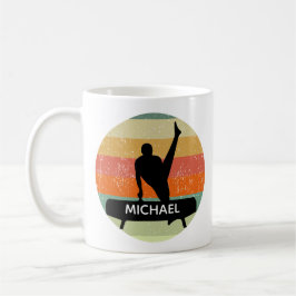 Caneca De Café Gymnast Masculino Gymnast Sunset Personalizado