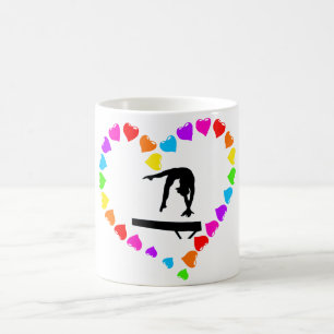 Caneca De Café Gymnastics Love Mug