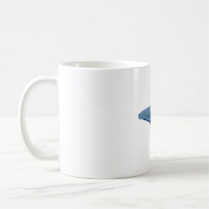 Caneca De Café H é para a baleia-jubarte