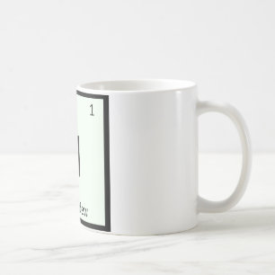 Caneca De Café H - Química do Melão Honeydew Símbolo da Tabela Pe