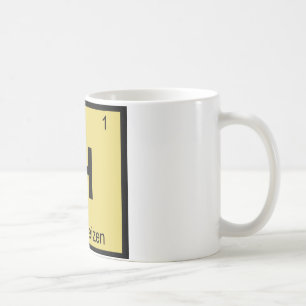 Caneca De Café H - Tabela Periódica da Química da Cerveja Hefewei