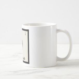 Caneca De Café H - Tabela Periódica Química de Condimento de Rába