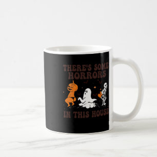 Caneca De Café Há alguns horrores nesta casa Ghost Pumpkin H