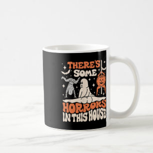 Caneca De Café Há alguns horrores nesta casa Ghost Pumpkin H