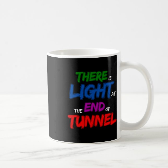 Caneca De Café Há Luz No Fim Do Túnel (Direita)