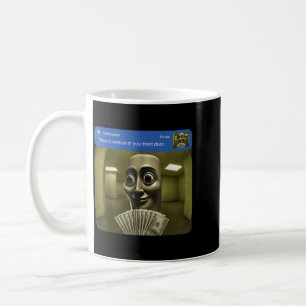 Caneca De Café Há Movimento Na Porta Da Frente Tung Tung Tung Sah