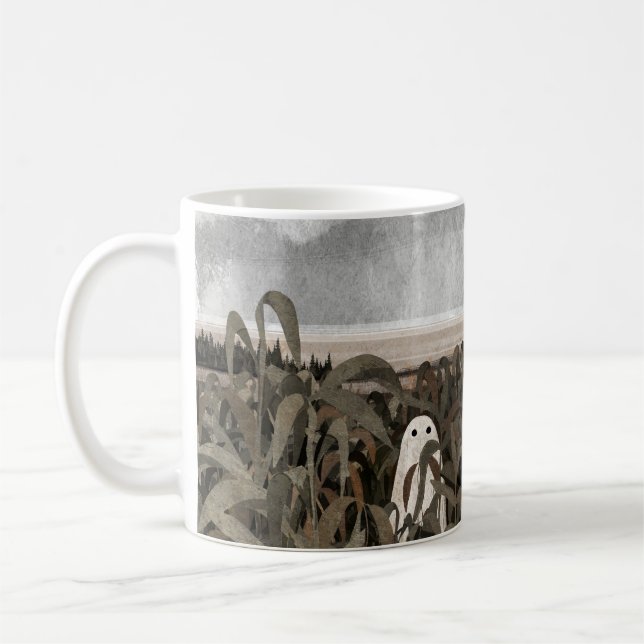 Caneca De Café Há Um Fantasma No Cornfield Novamente... (Esquerda)